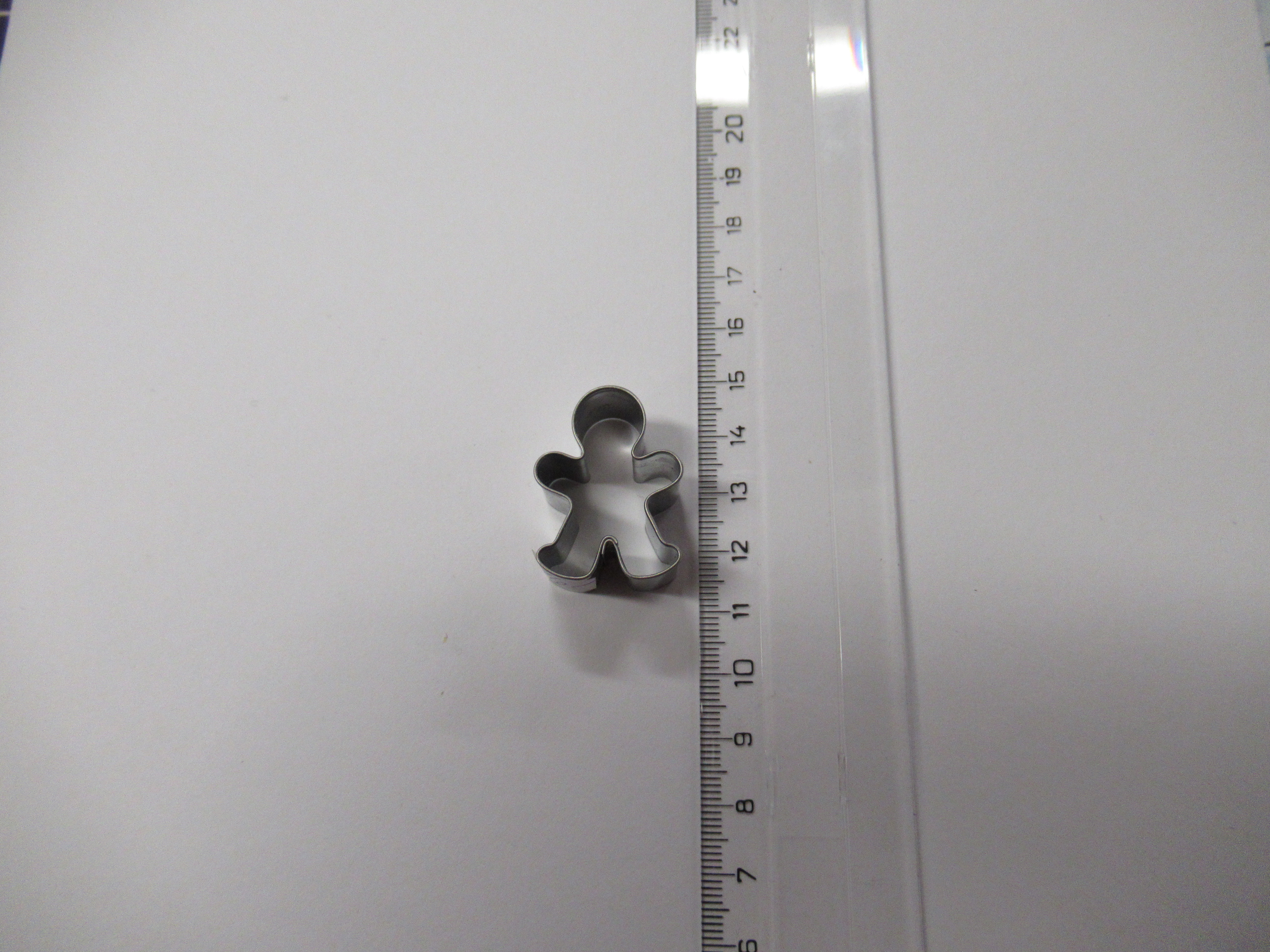 Vykrajovátko pocínované PANÁČEK vel.1 - 4cm
