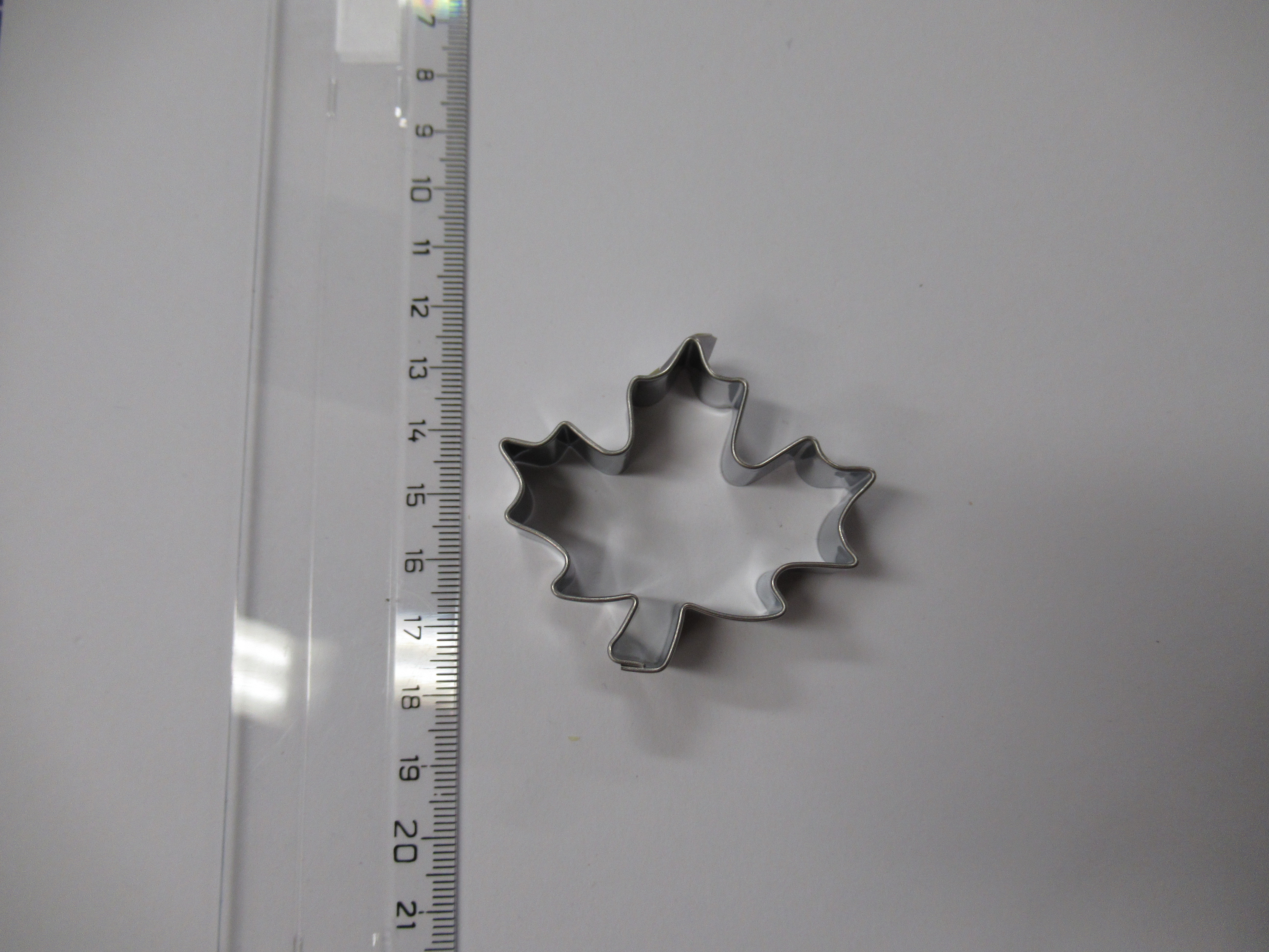 Vykrajovátko nerez JAVOROVÝ LIST 52mm