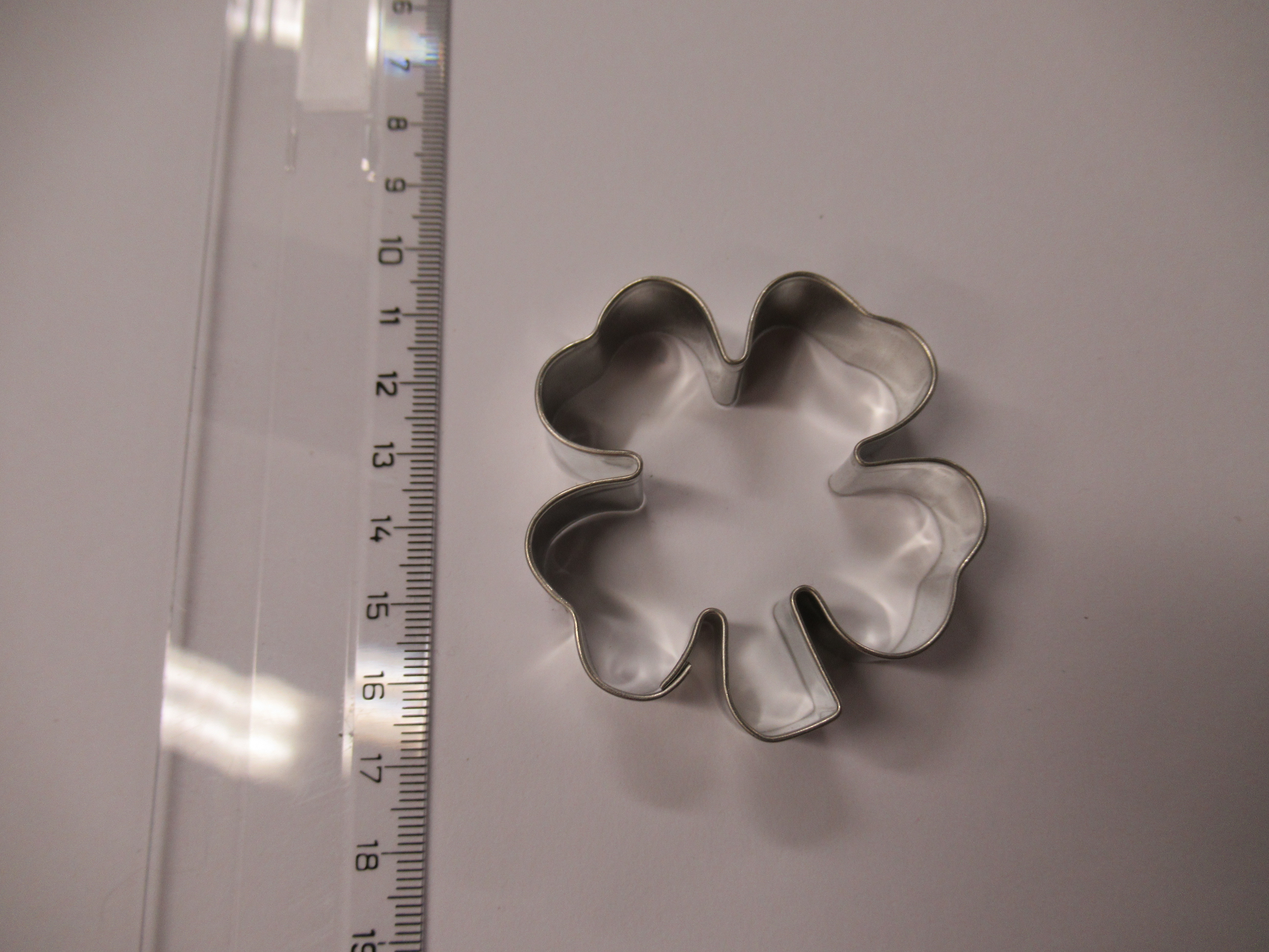 Vykrajovátko pocínované ČTYŘLÍSTEK - 55mm