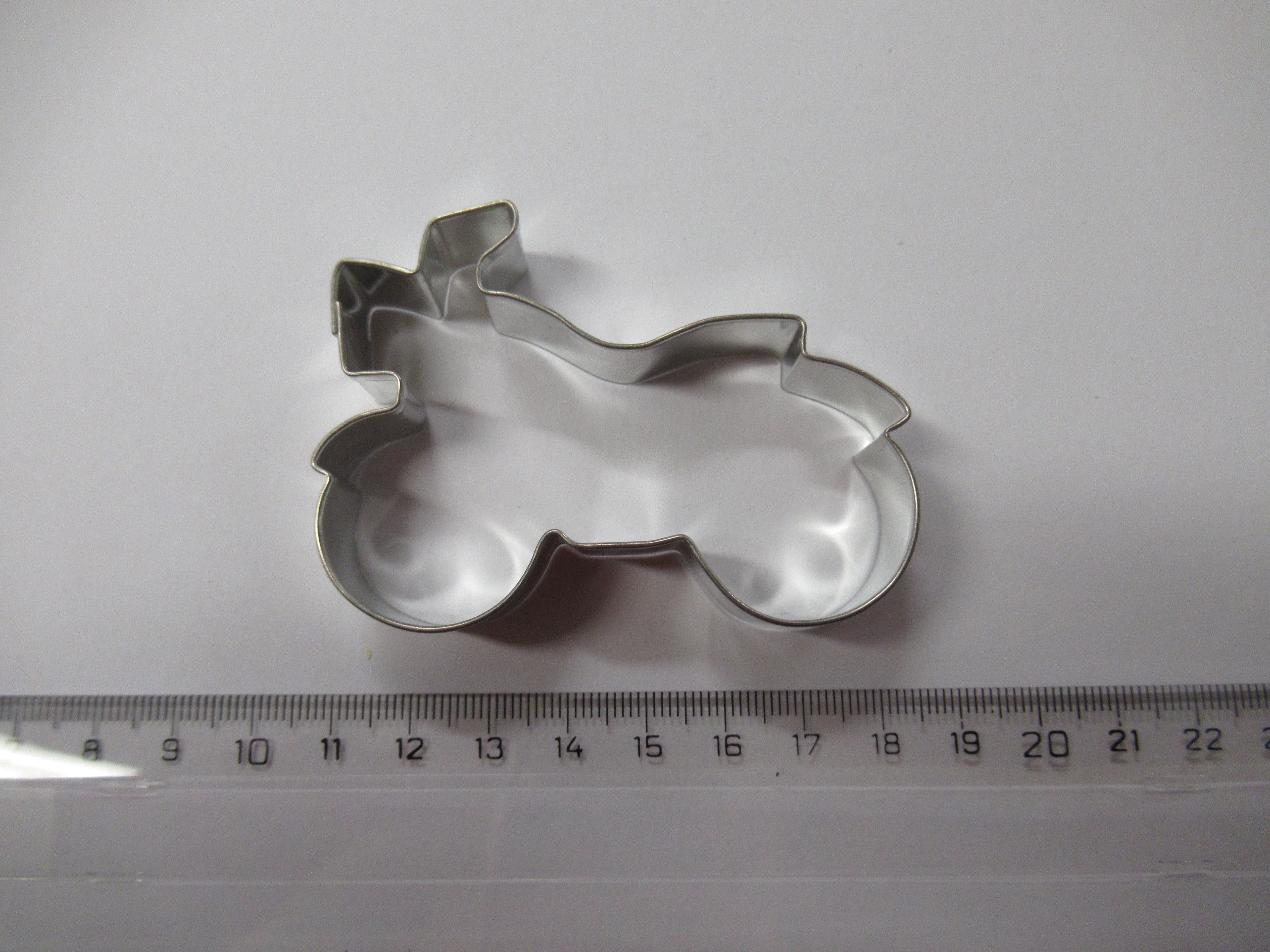 Vykrajovátko pocínované MOTORKA - 72mm