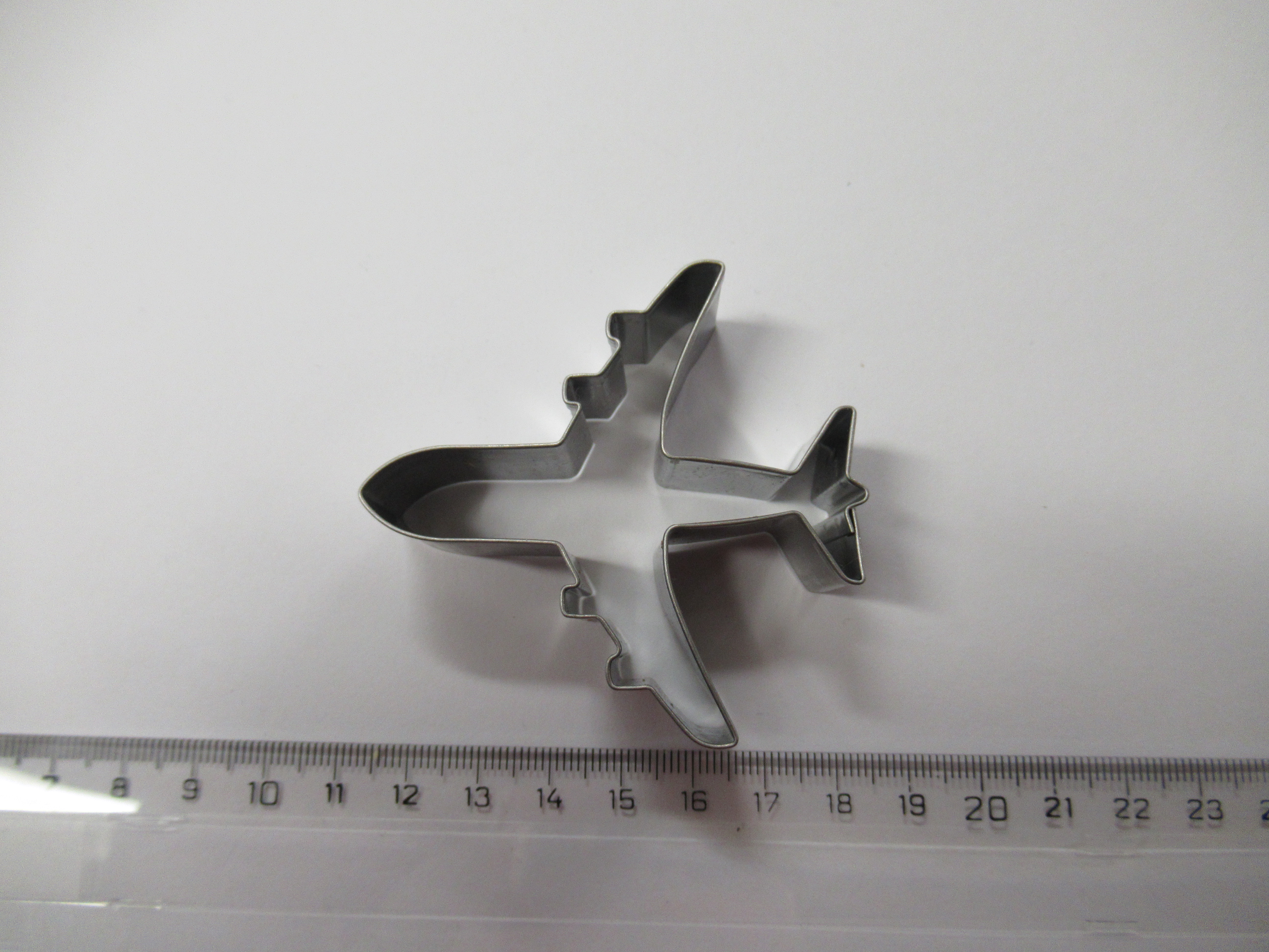 Vykrajovátko pocínované LETADLO -63x63mm