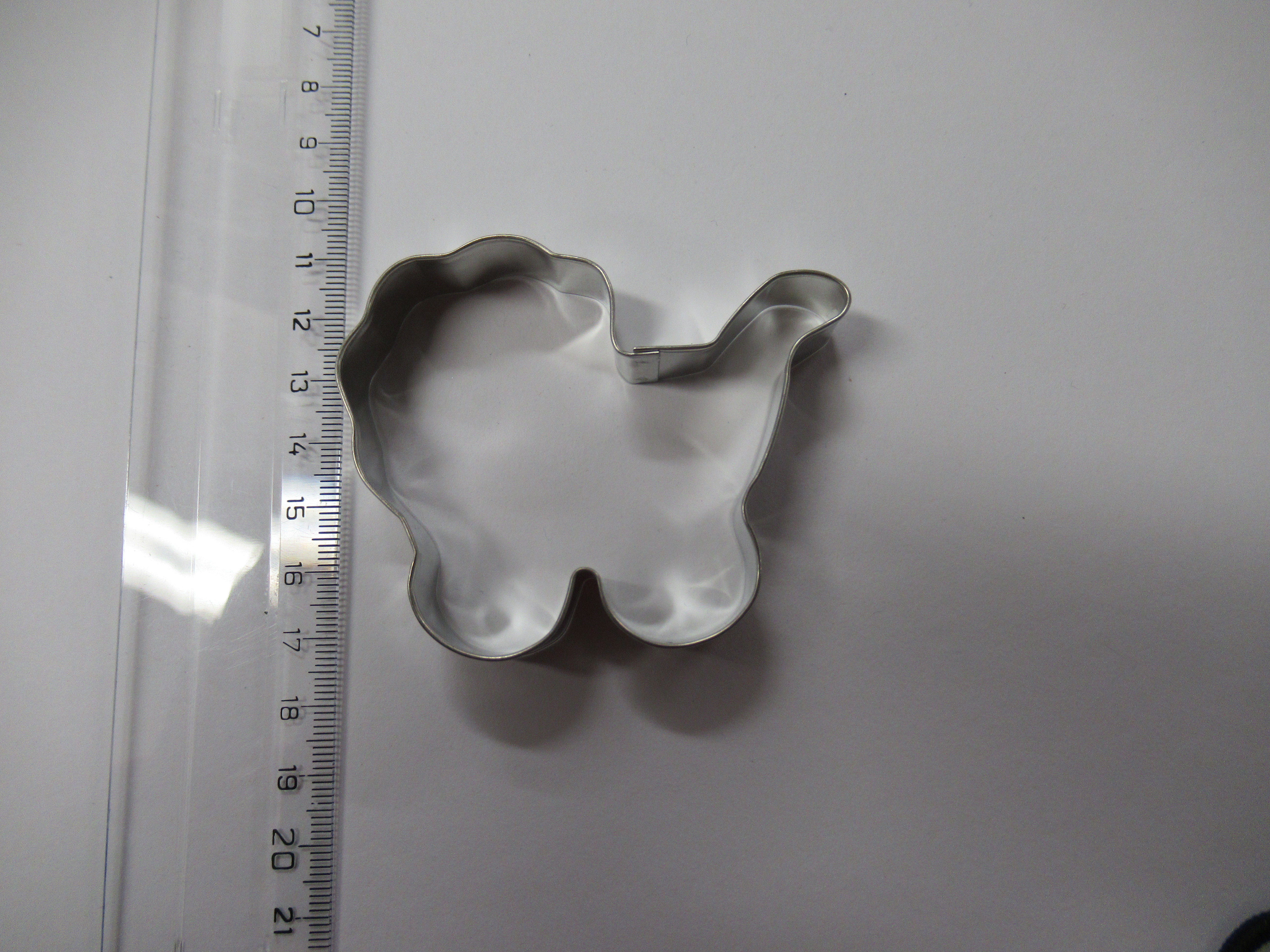 Vykrajovátko pocínované KOČÁREK - 74mm