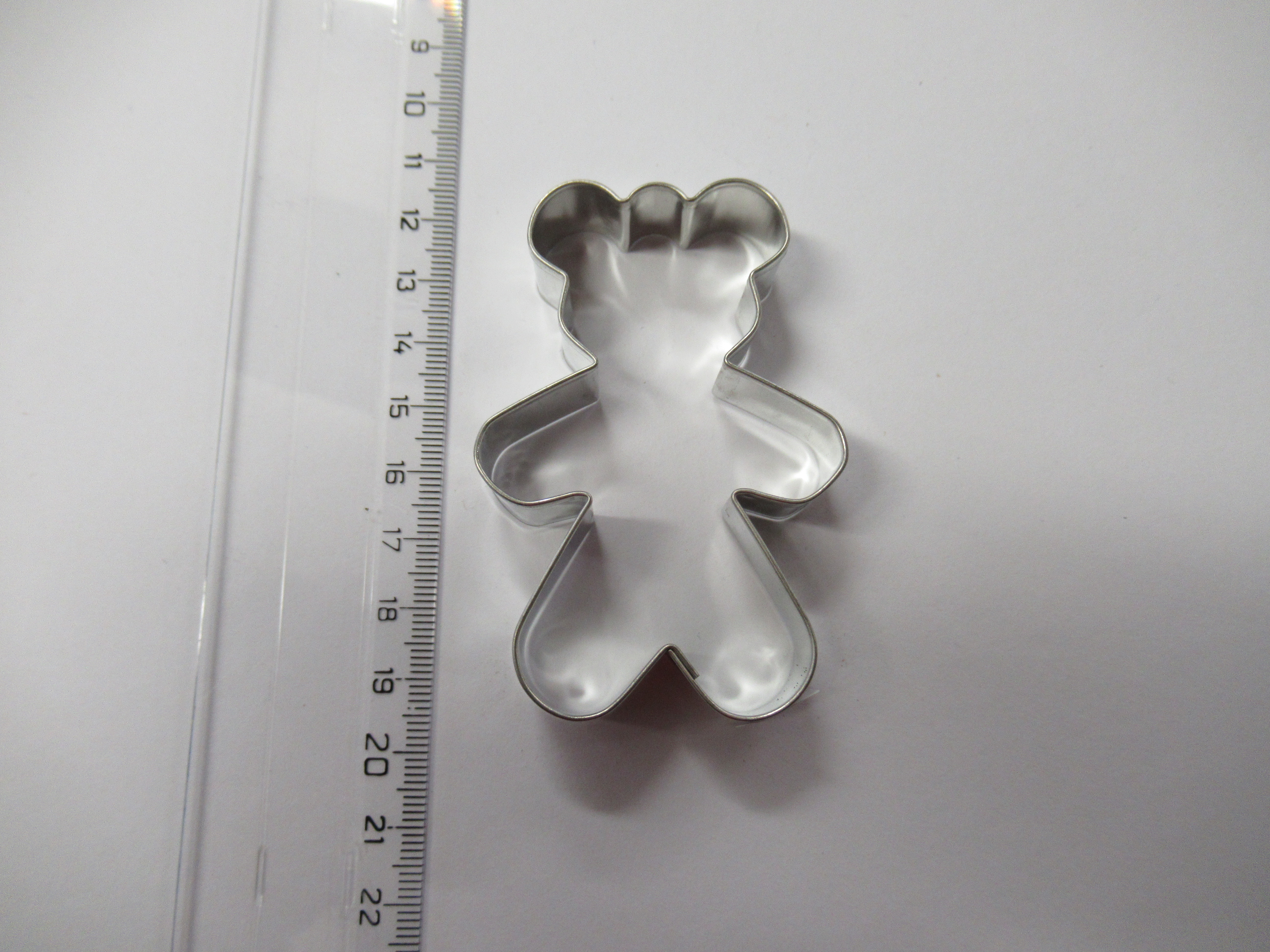 Vykrajovátko pocínované MEDVÍDEK 8cm