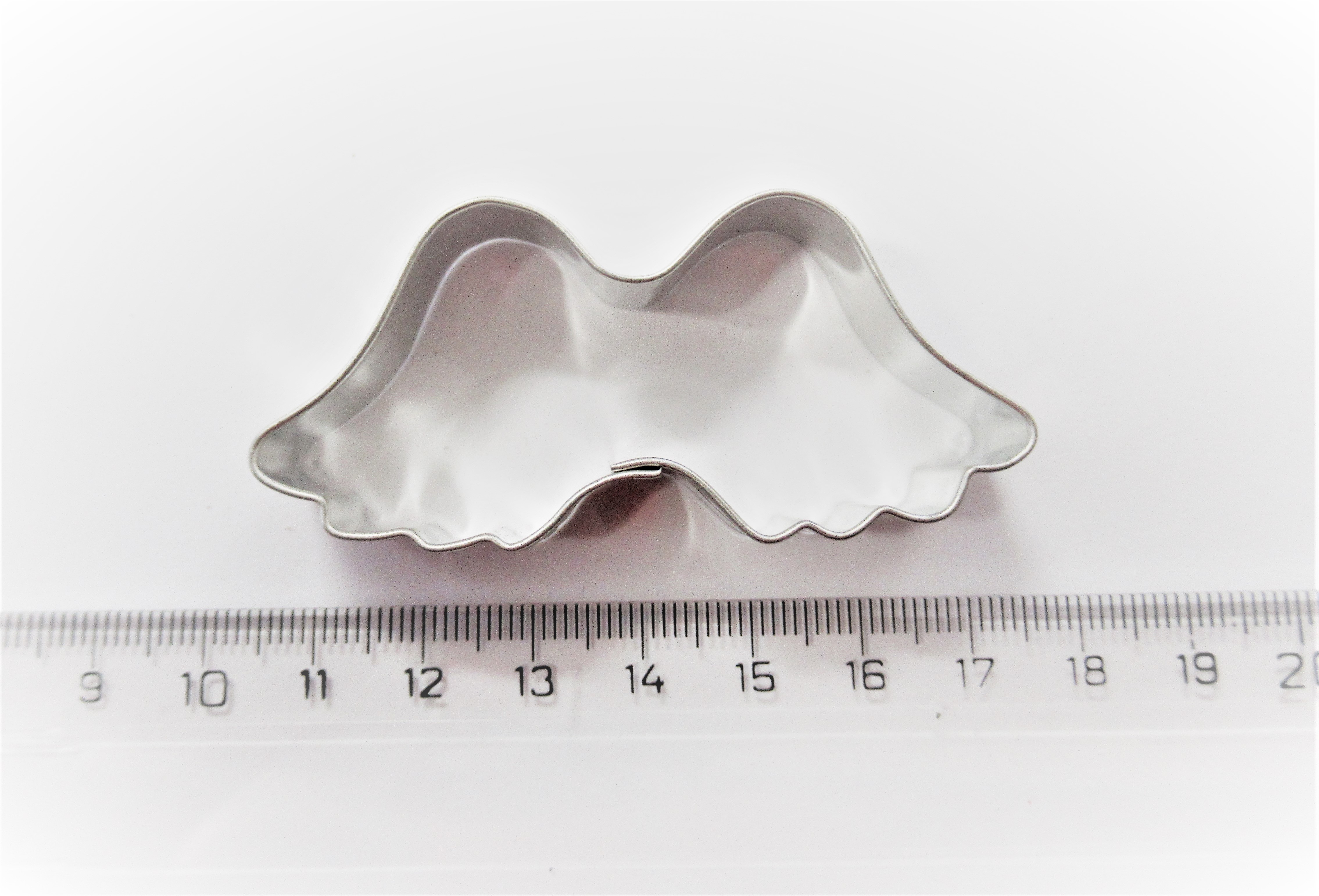 Vykrajovátko pocínované ANDĚLSKÁ KŘÍDLA, MOTÝL, KNÍR 7,5cm
