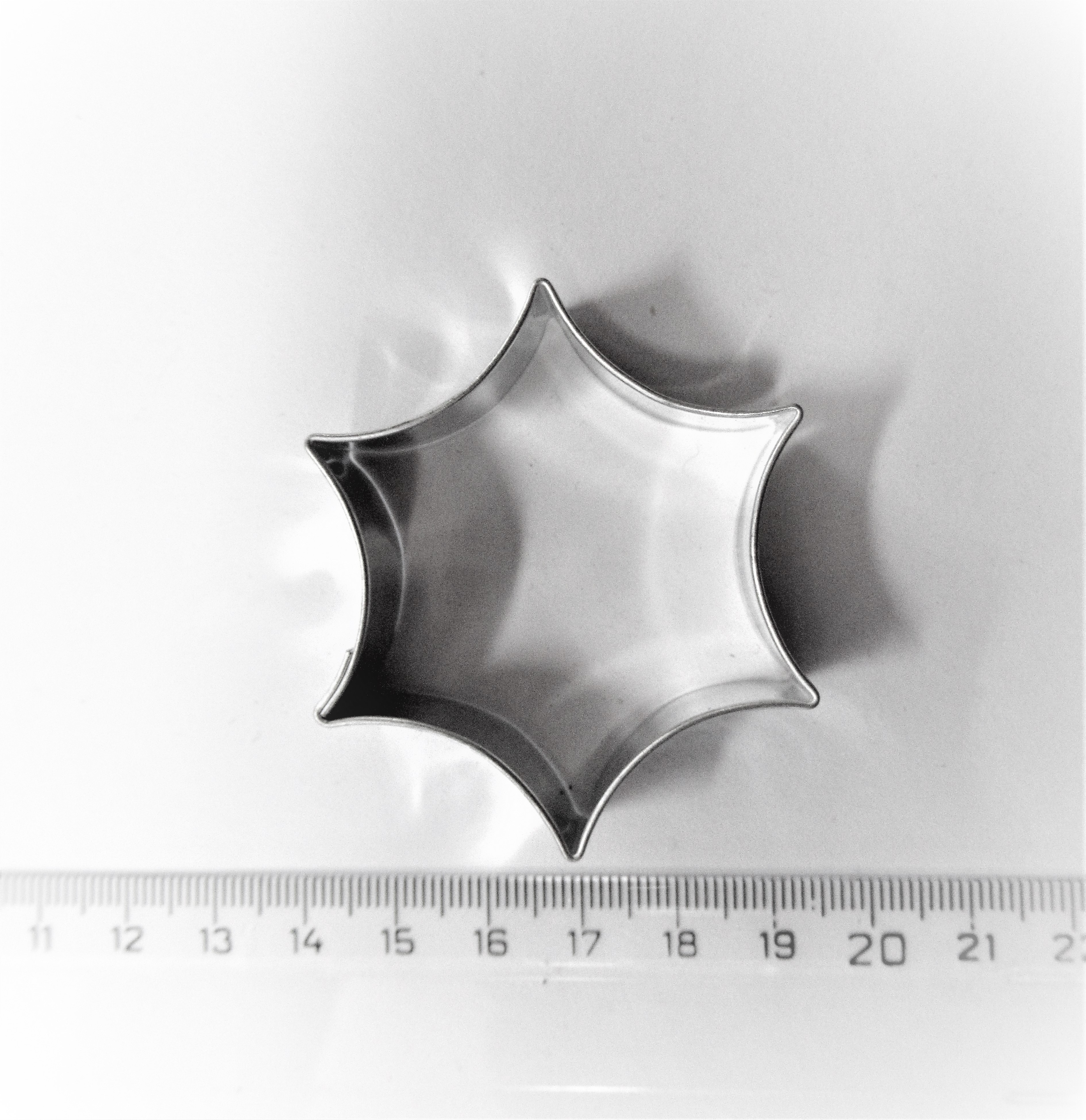 Vykrajovátko pocínované HVĚZDA 5 5,5cm