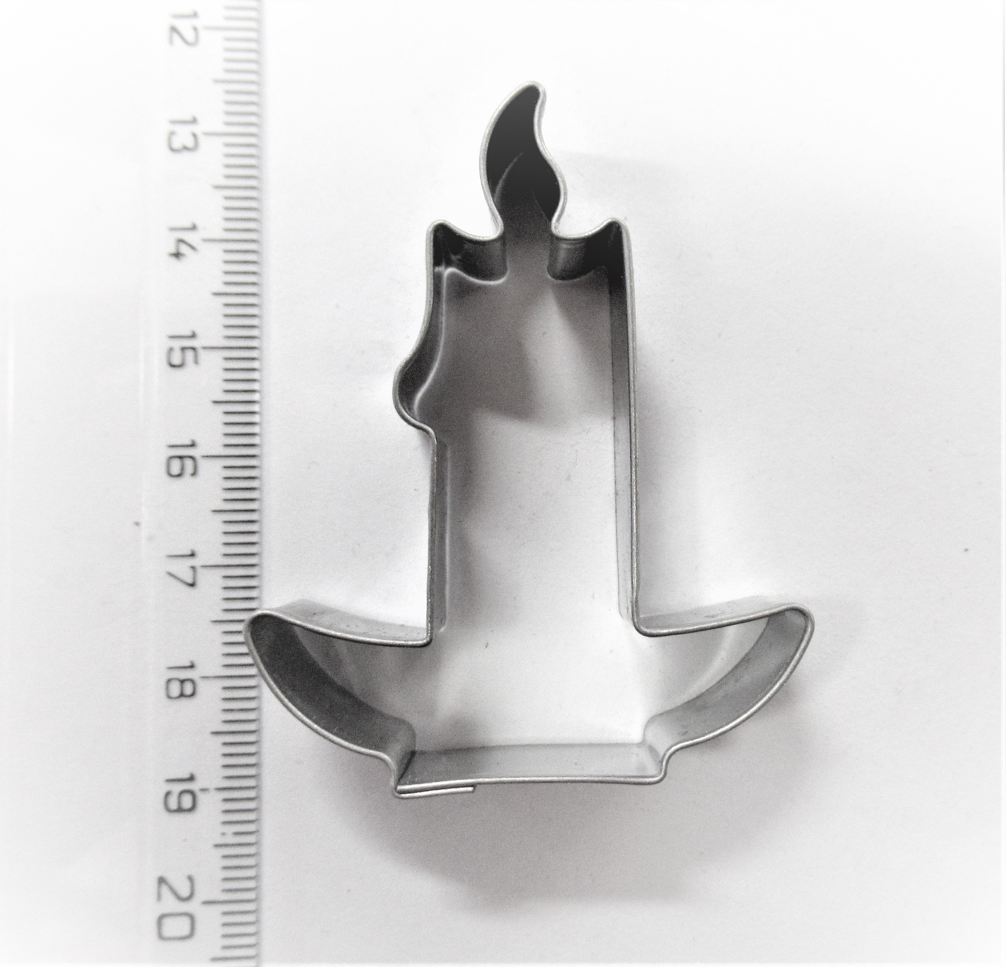 Vykrajovátko pocínované SVÍČKA 6cm