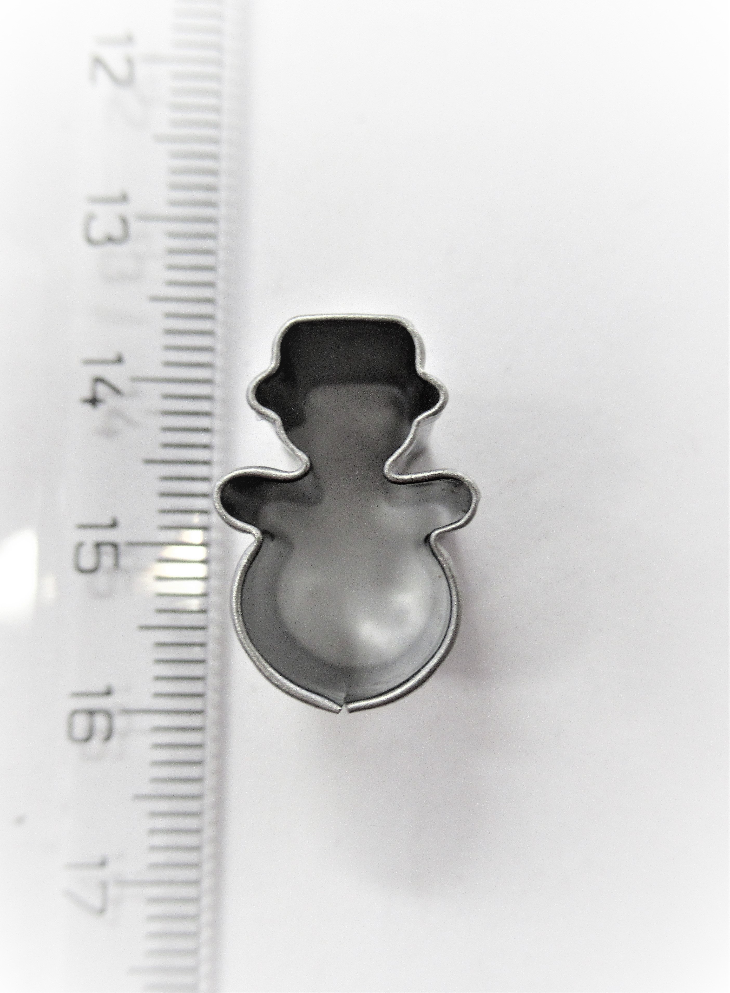 Vykrajovátko pocínované SNĚHULÁK MINI - 30mm