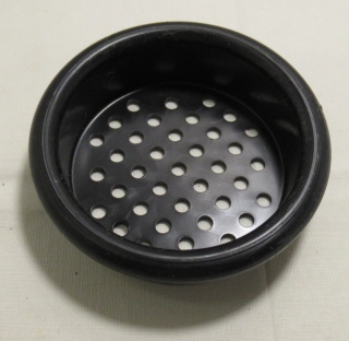 Větrací mřížka dveřní hnědá 50 mm