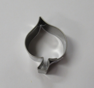Vykrajovátko pocínované LIST - LÍPA - 40mm