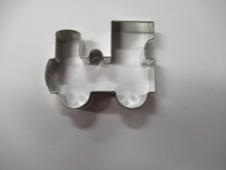 Vykrajovátko pocínované LOKOMOTIVA VELKÁ - 66mm