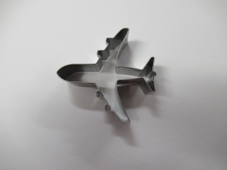 Vykrajovátko pocínované LETADLO -63x63mm