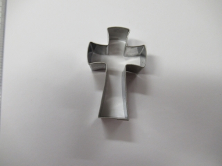 Vykrajovátko pocínované KŘÍŽ - 7cm